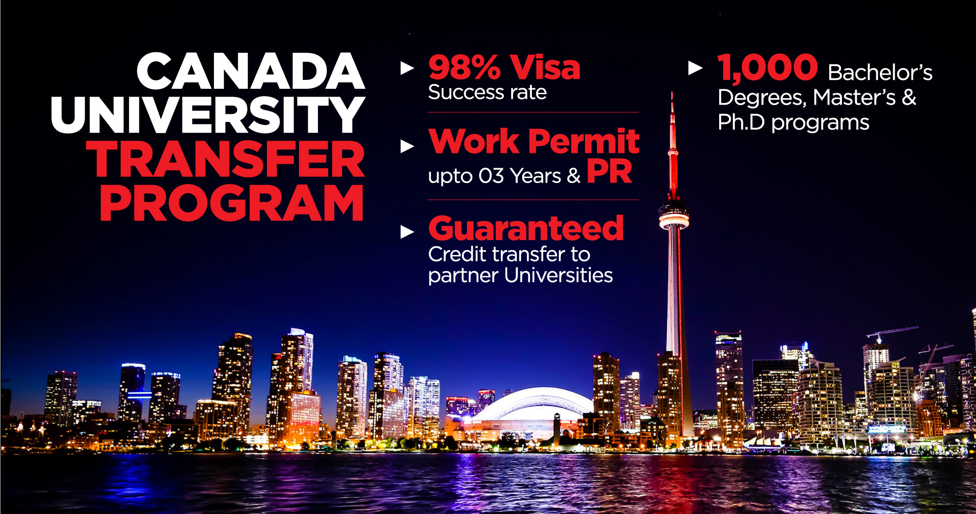 Transfer to Canada University