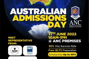 Australian University Open Day (11th June 2022)
