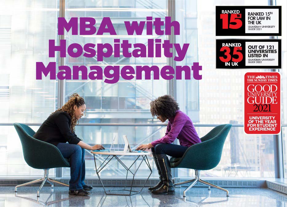 MBA with Hospitality Management – University of West London