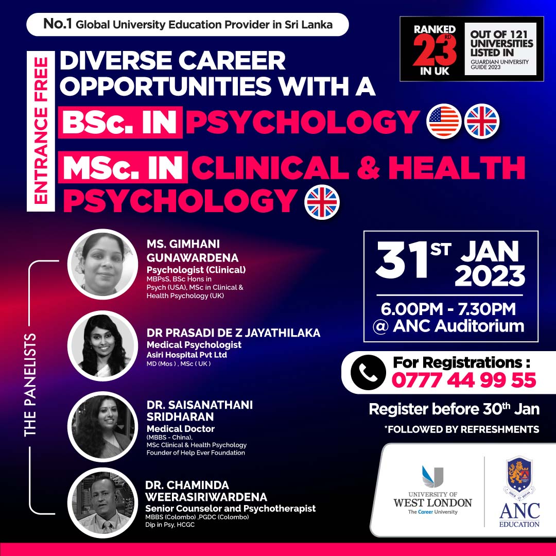 Diverse Career Opportunities in Psychology – Panel Discussion