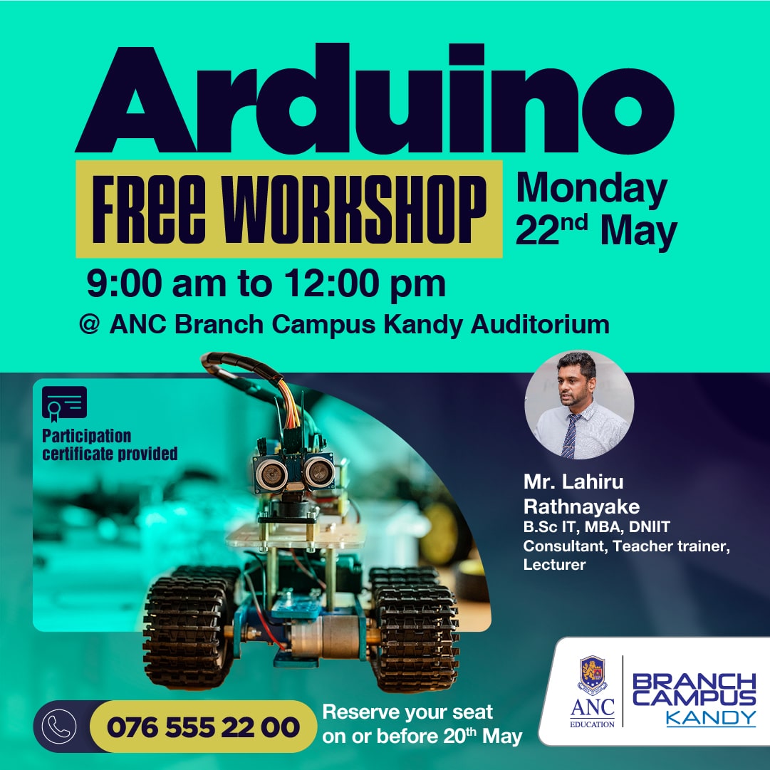 Arduino Robotics Workshop - ANC Education
