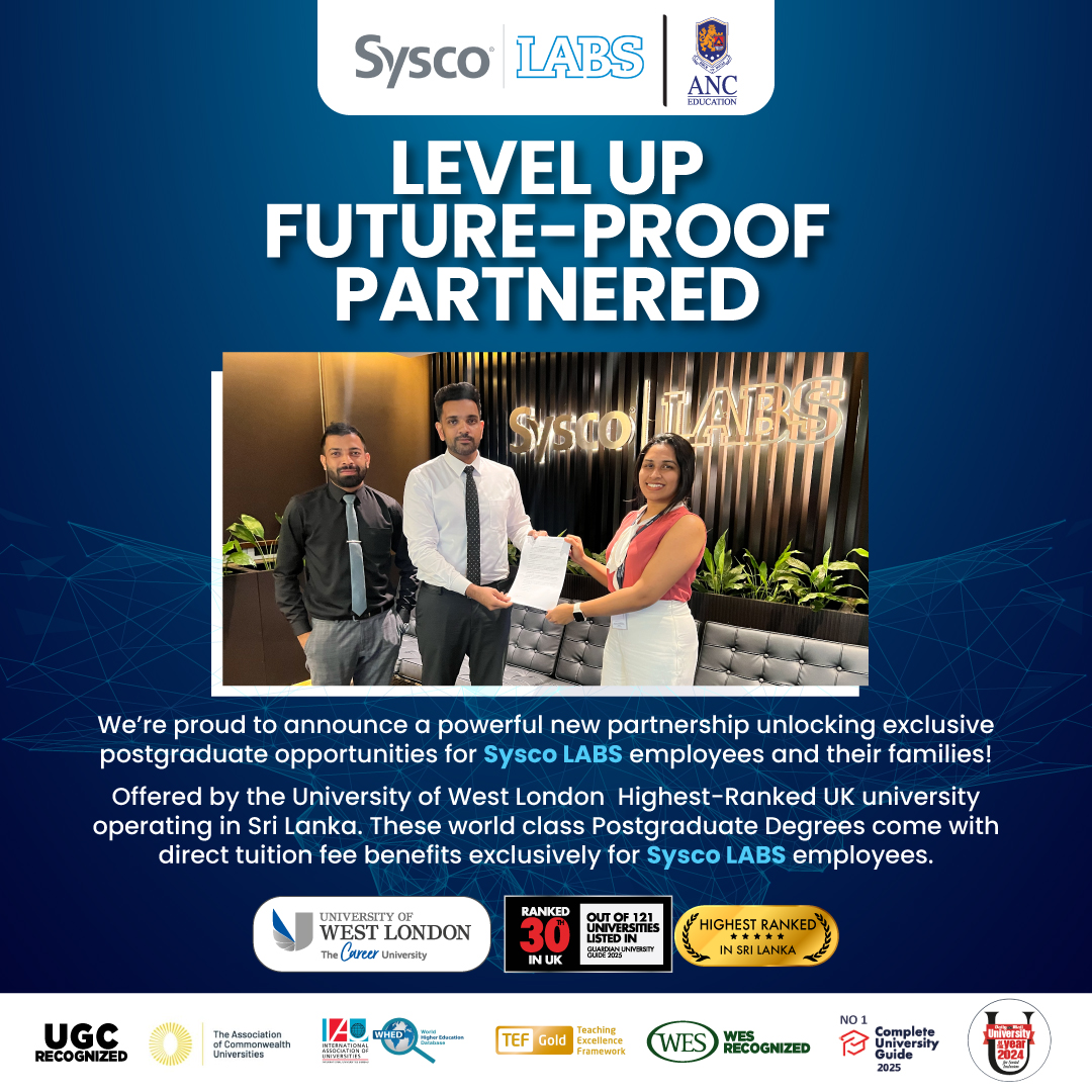 Sysco LABS Partners with ANC Education to Offer Exclusive Postgraduate Opportunities