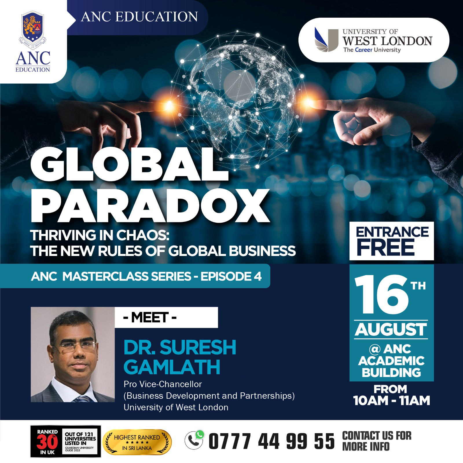 Global Paradox Masterclass: Navigating the New Rules of Global Business