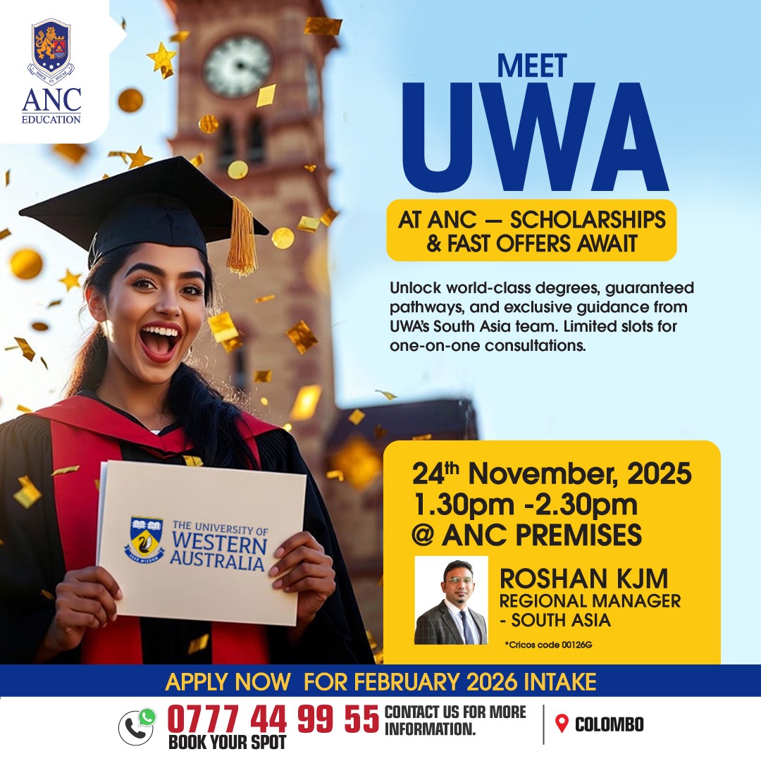 Meet the University of Western Australia (UWA) at ANC – Scholarships & Fast Offers Available