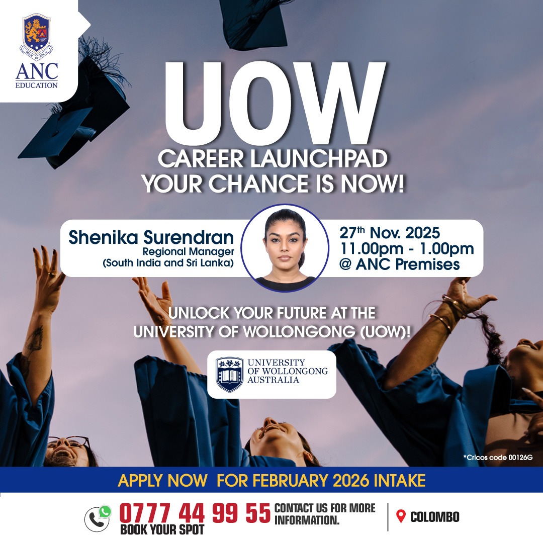 Explore Study Opportunities with University of Wollongong (UOW) at ANC