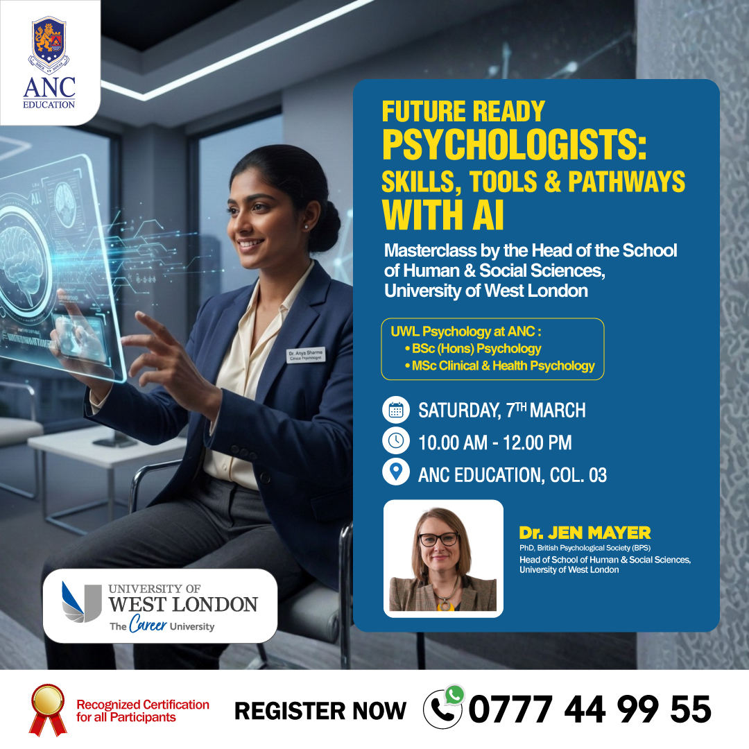 Future-Ready Psychologists: Skills, Tools & Pathways with AI