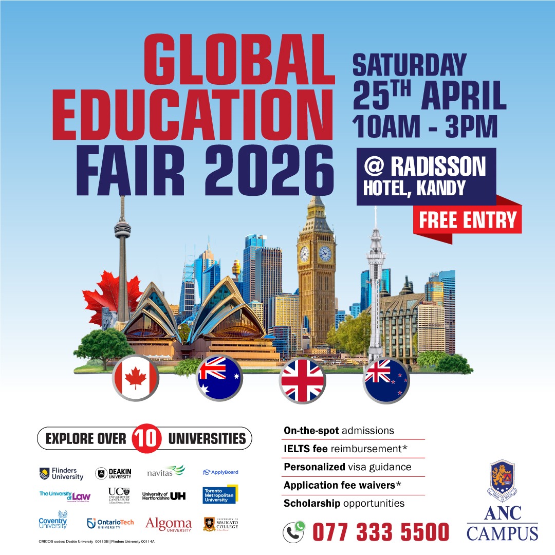 Global Education Fair 2026 – Explore over 10 universities from Australia, Canada, the UK and New Zealand