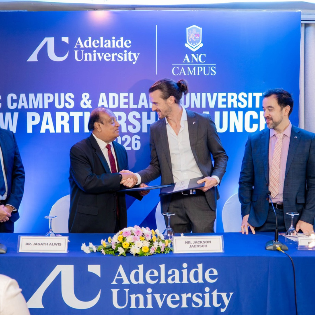 ANC Campus and Adelaide University Launch New Australian Study Pathway for Sri Lankan Students