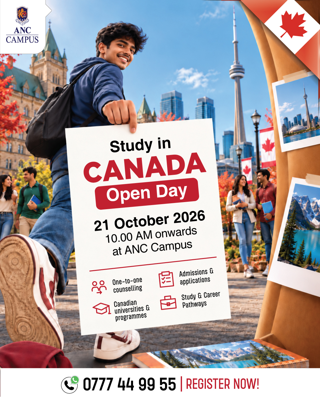 Explore Your Higher Education Opportunities in Canada with ANC Campus