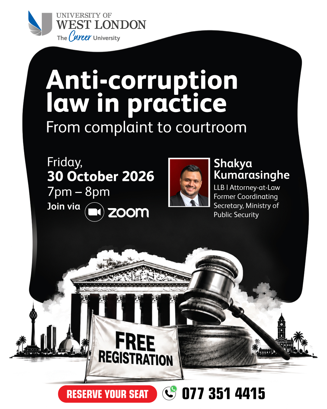 Anti-Corruption Law in Practice | UWL Online Masterclass